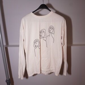 Handmade Embroidered Long Sleeve Top